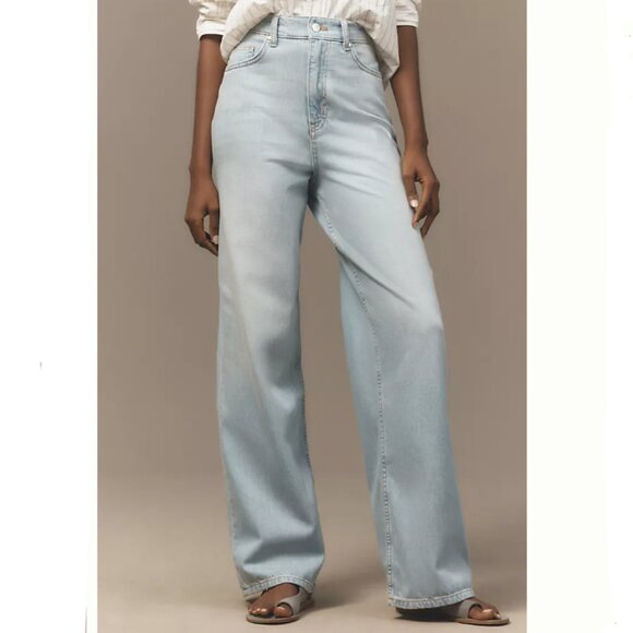 Brand New Pilcro Relaxed High-Rise Wide-Leg Jeans - Picture 1 of 8
